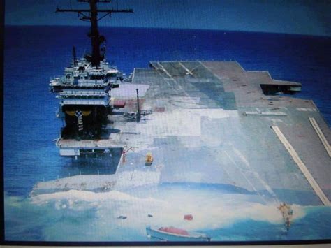 how did the uss america sink